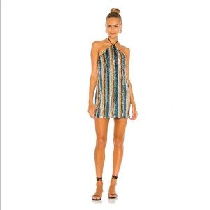REVOLVE Lovers + Friends Aster Sequins All Over Mini Dress in Multicolor